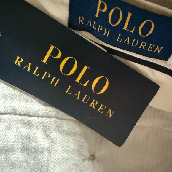 NWT Polo Ralph Lauren Slim Fit Stretch Chino Light Gray Pants - Picture 5 of 5